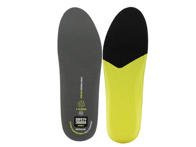 Safety Jogger SJ3FITM Inlegzool Zwart/Geel