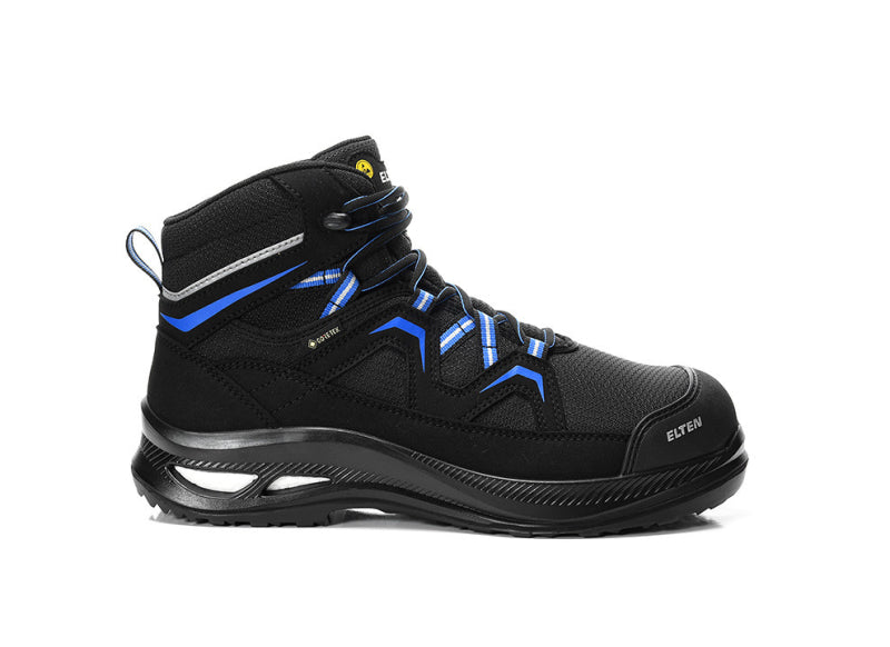Elten Fry Mid 768761 S3 Zwart/Blauw