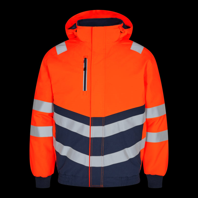 Engel Safety Pilotenjas 1248-930 Oranje/Inktblauw 10165