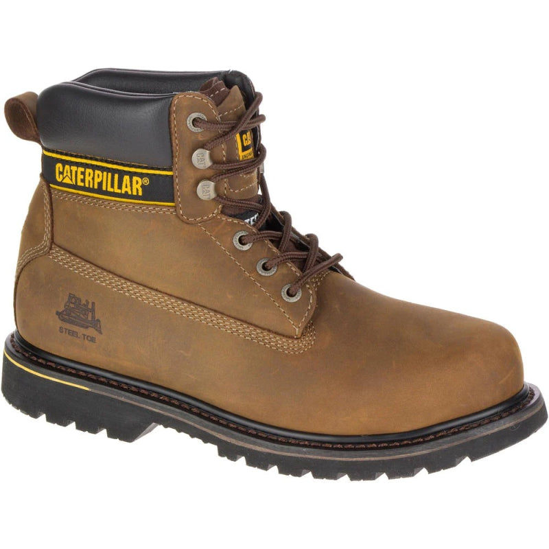 Cat Holton P708029 Goodyear Welted zool S3 Donkerbruin