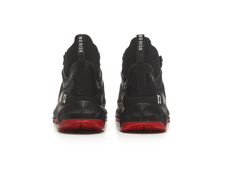 No Risk X-treme Mid Black Red 1057.10 S3L Zwart/Rood