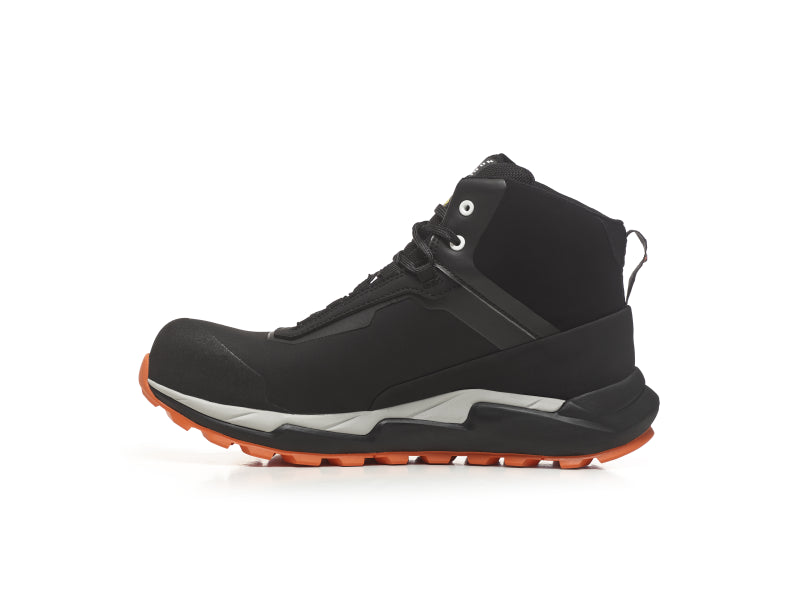 No Risk Athletic Mid STX Orange 1019.15 S7L Zwart/Oranje