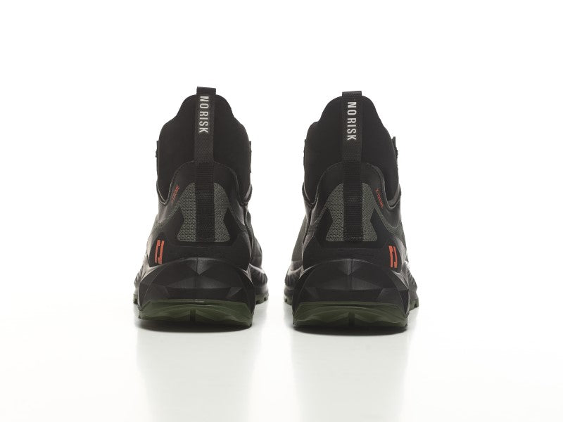 No Risk X-treme Mid Green 1057.08 S3 Zwart/Groen