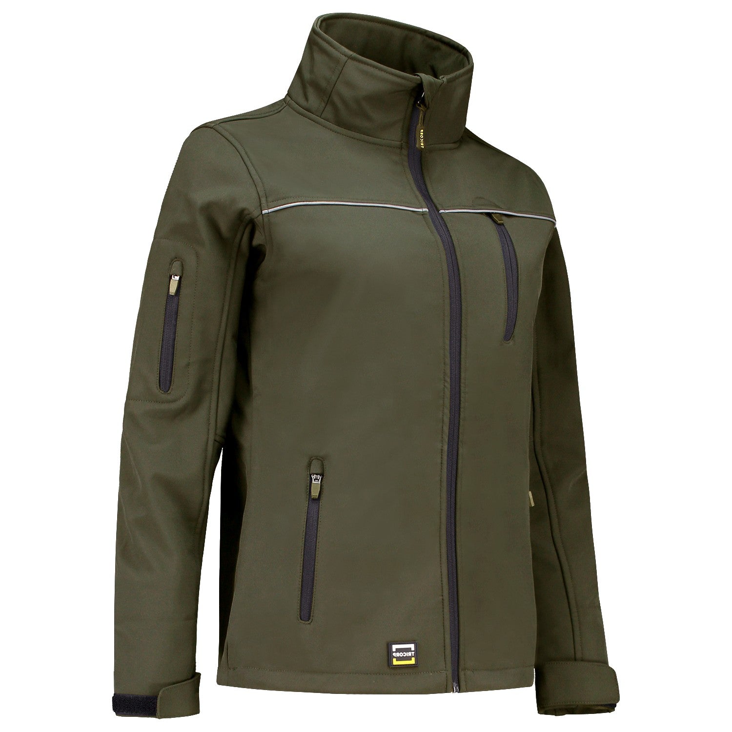 Tricorp 402009 Luxe Softshell Dames Legergroen