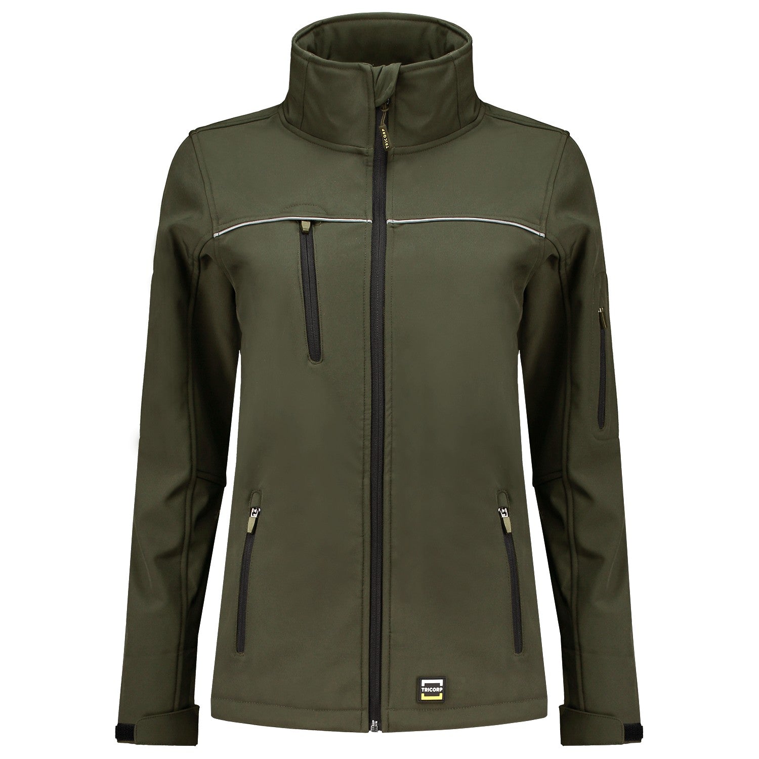 Tricorp 402009 Luxe Softshell Dames Legergroen