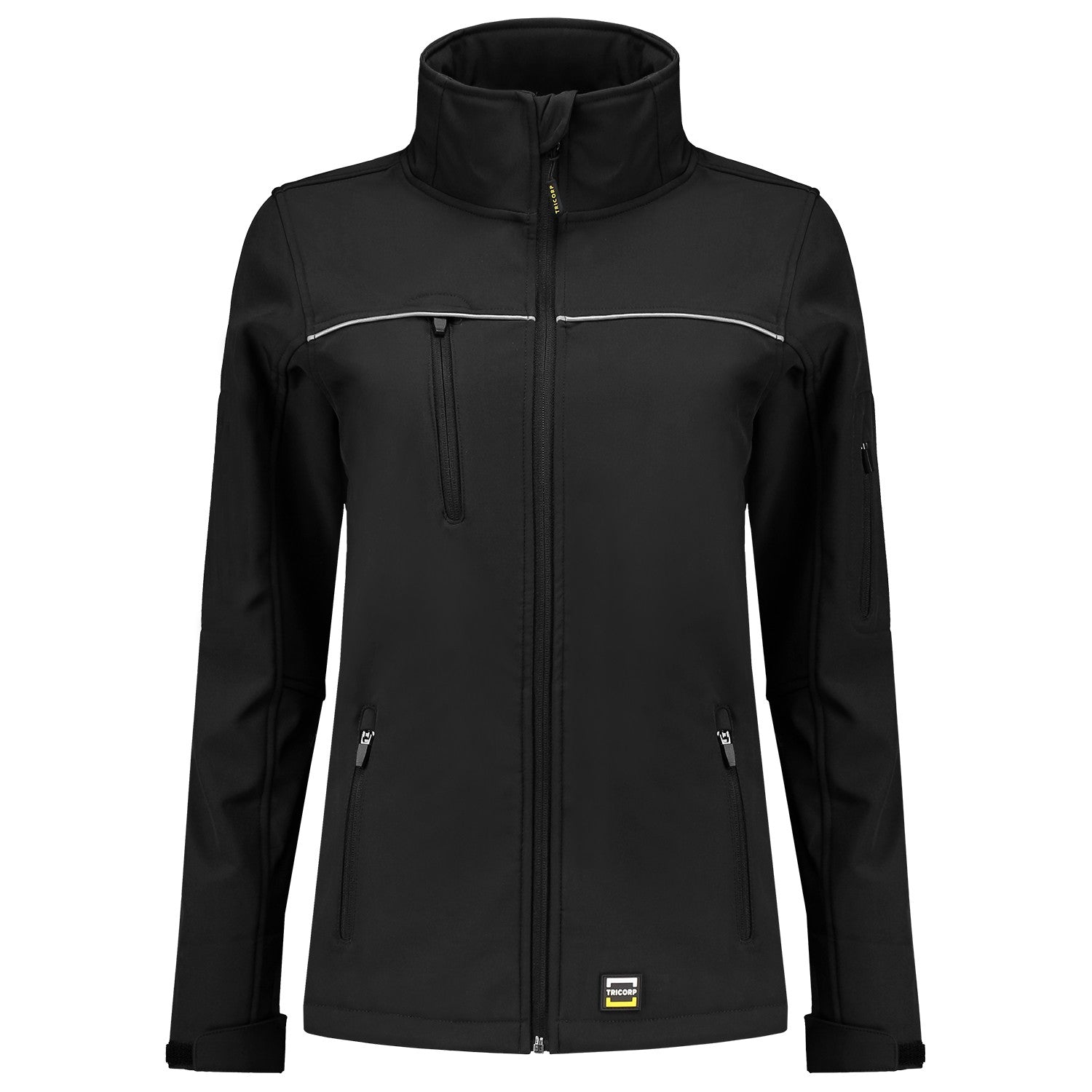 Tricorp 402009 Luxe Softshell Dames Zwart