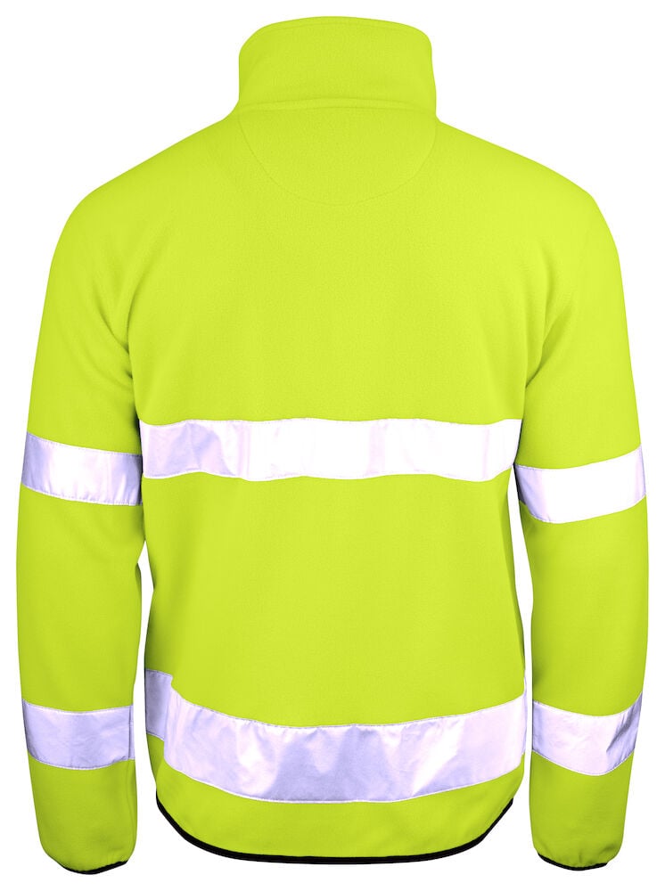 Jobman 5502 Hi-Vis Fleece Jacket 65550275 Geel