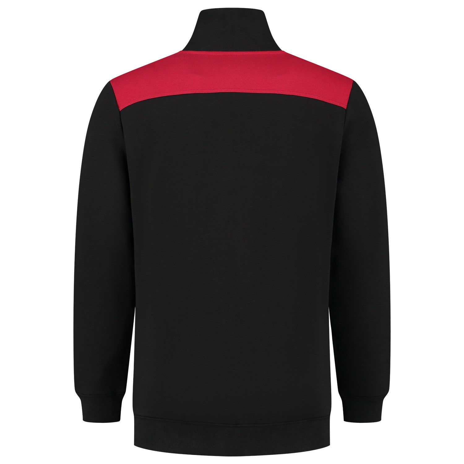 Tricorp 302014 Sweatvest Bicolor Zwart/Rood