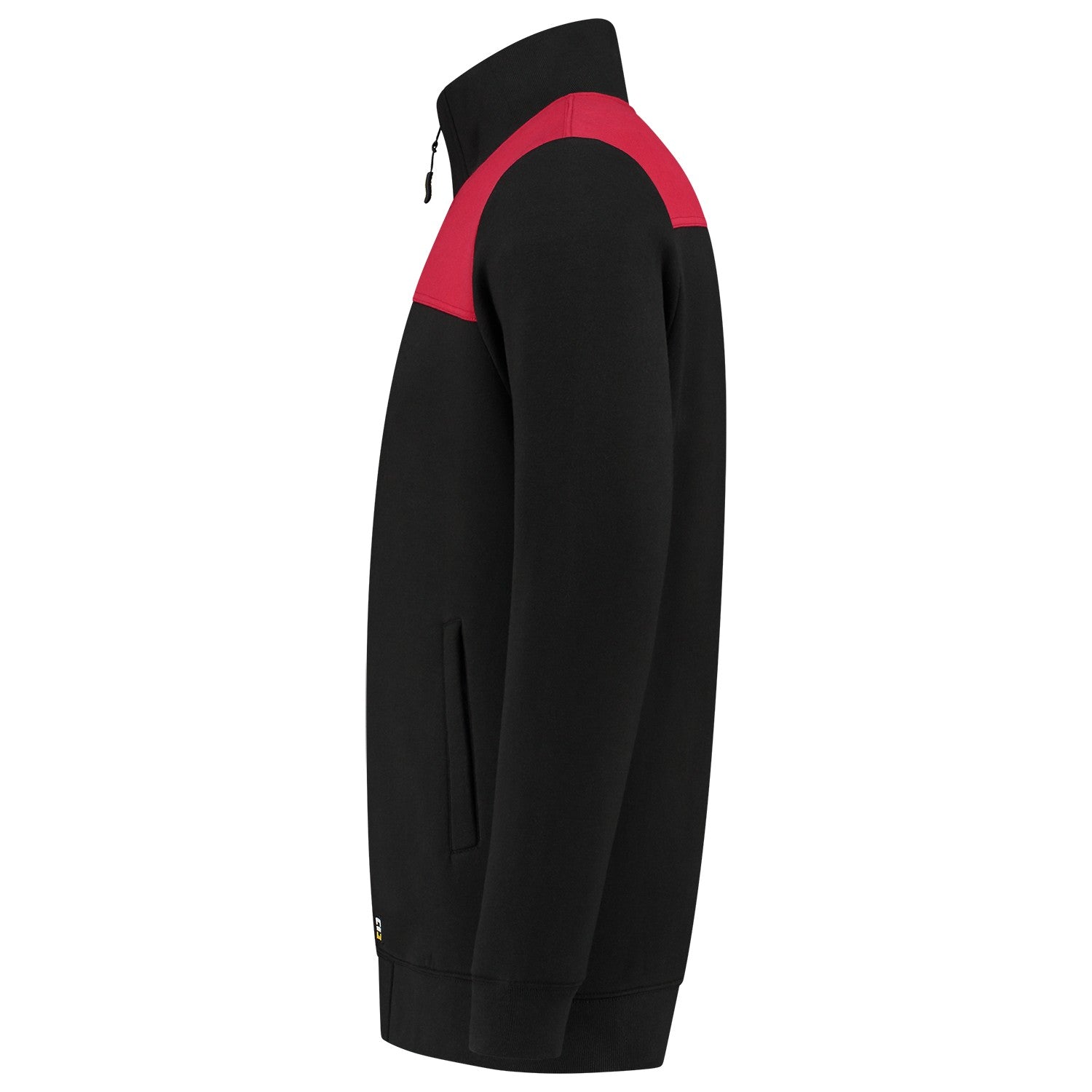 Tricorp 302014 Sweatvest Bicolor Zwart/Rood