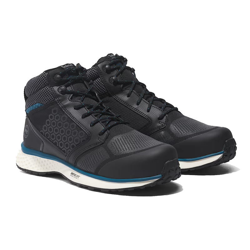Timberland PRO Reaxion Mid S3 Zwart/Petrol