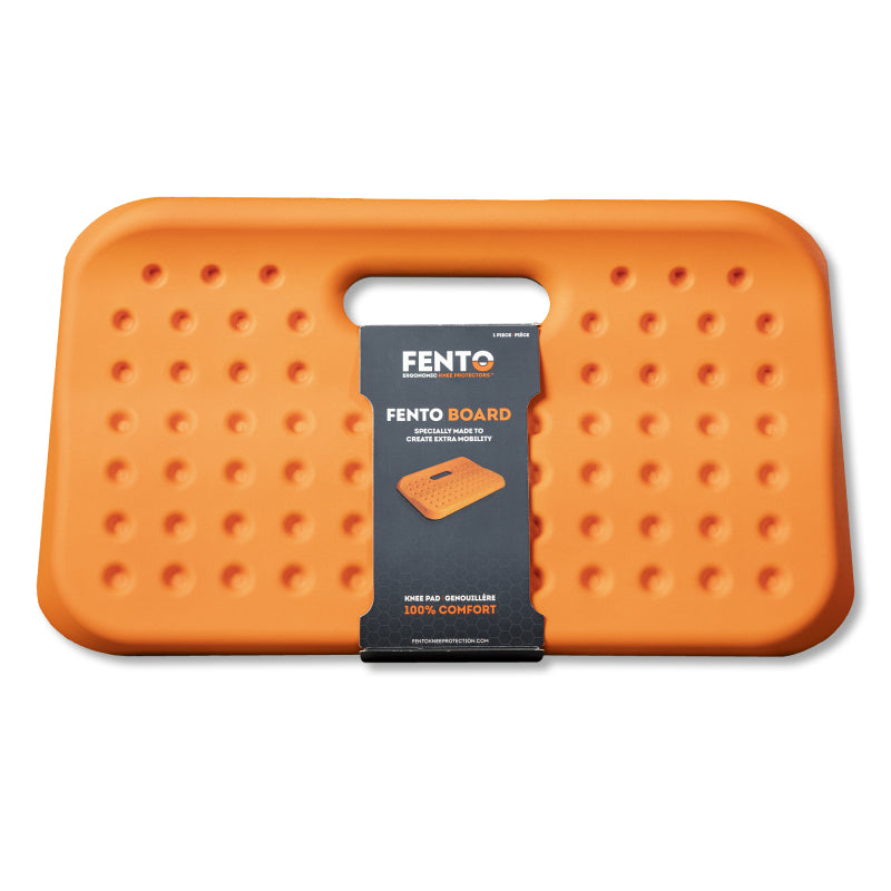 Fento Kniebeschermer Board 085 (NIEUW) Oranje/Zwart