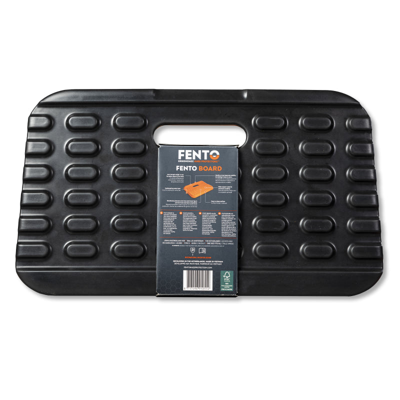 Fento Kniebeschermer Board 085 (NIEUW) Oranje/Zwart