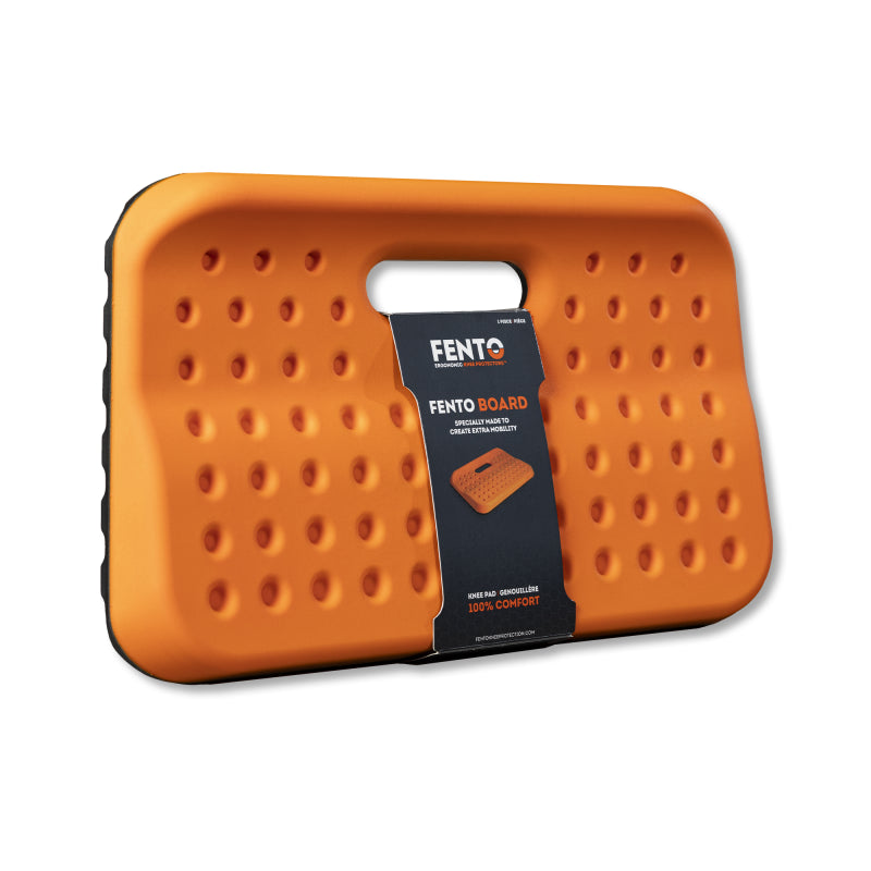 Fento Kniebeschermer Board 085 (NIEUW) Oranje/Zwart
