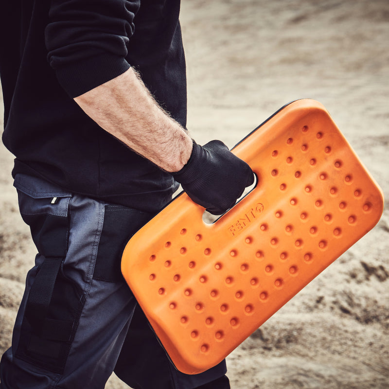 Fento Kniebeschermer Board 085 (NIEUW) Oranje/Zwart
