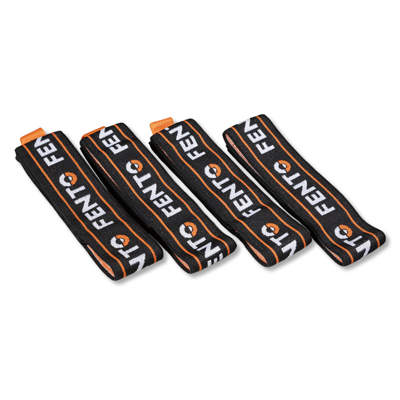 Fento Kniebeschermer Set Elastieken Max 054 (NIEUW) Zwart