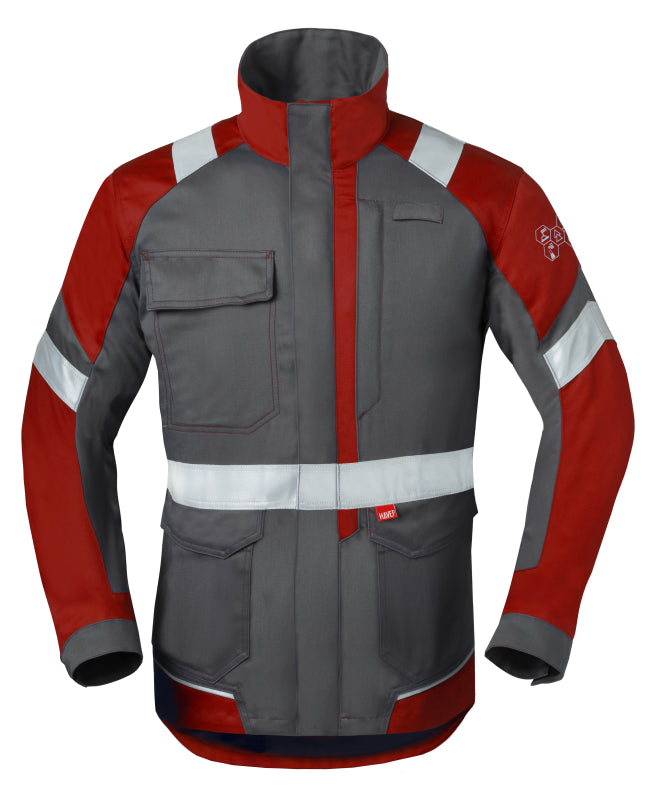 Havep Safety Werkjas 50285 Charcoal/Rood