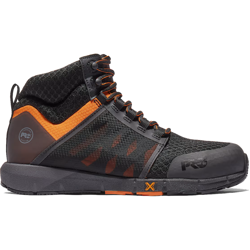 Timberland Radius Hoog S1P Zwart/Oranje