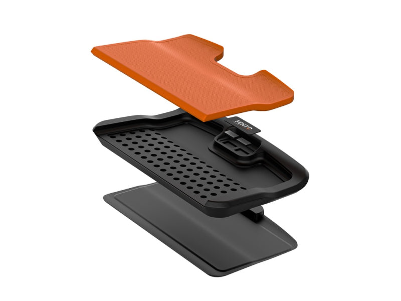 Fento Board Kniebeschermer M2 086 Zwart/Oranje