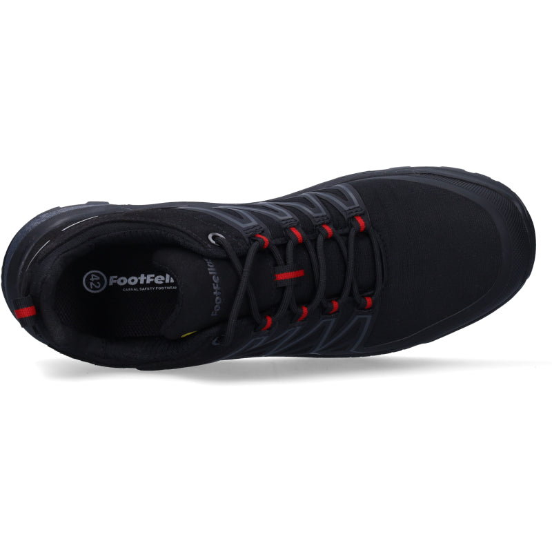 FootFellas Jack F121001-079 S3S Zwart/Rood