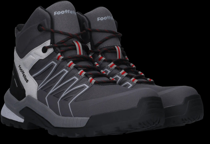 FootFellas Jordan F121002-084 S3S Grijs/Zwart/Rood