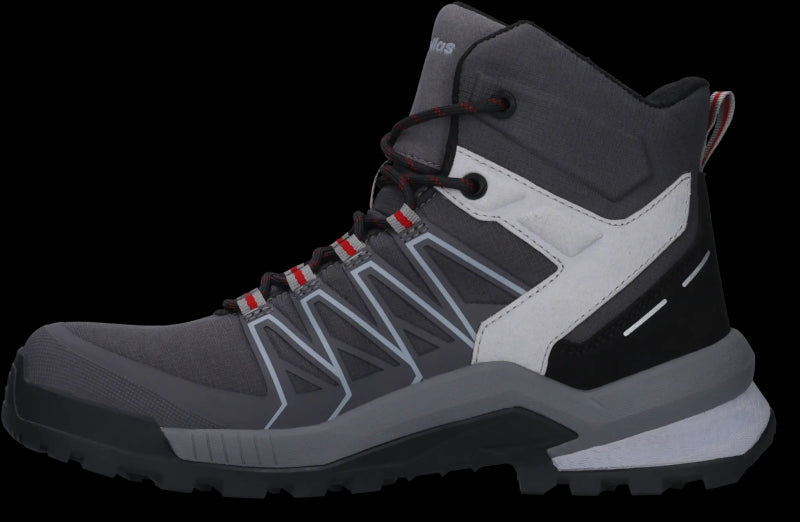 FootFellas Jordan F121002-084 S3S Grijs/Zwart/Rood