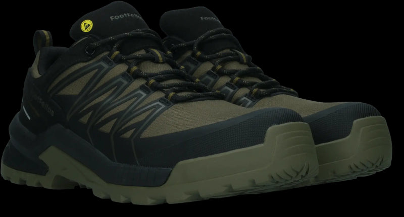 FootFellas Dave F121003 S7S Zwart/Olijf