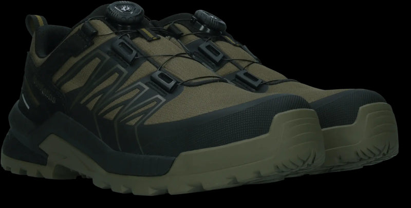 FootFellas Max F121005 S7S Disc sluiting Zwart/Olijf