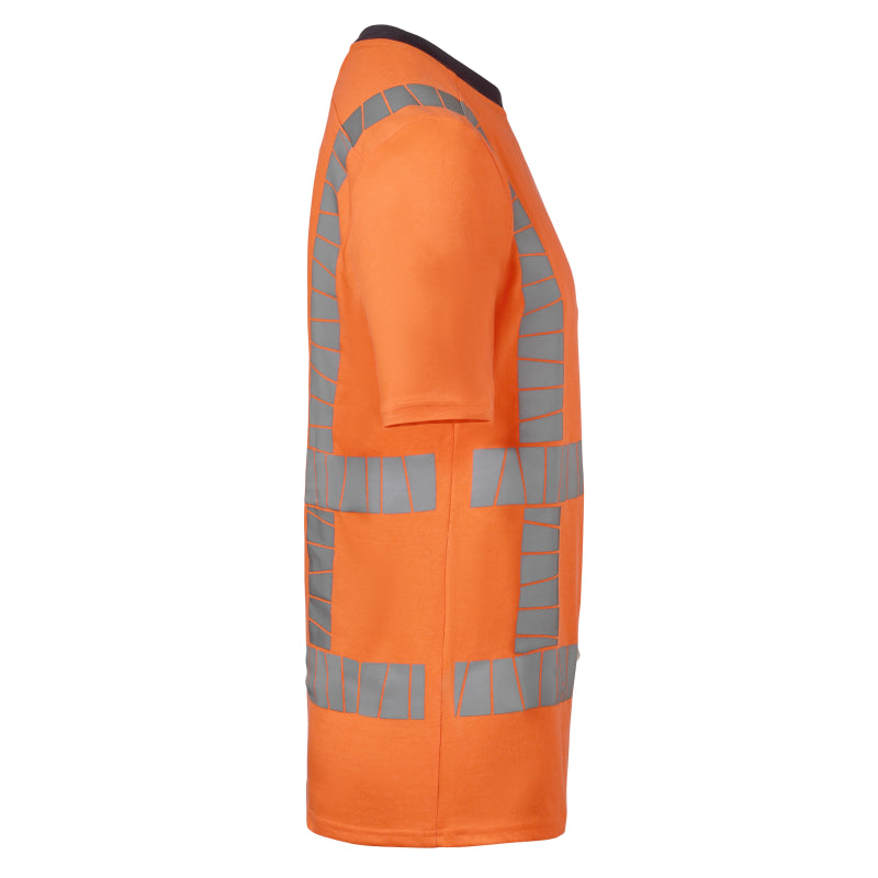 Havep T-shirt korte mouwen RWS+ 10082 fluo oranje/charcoal