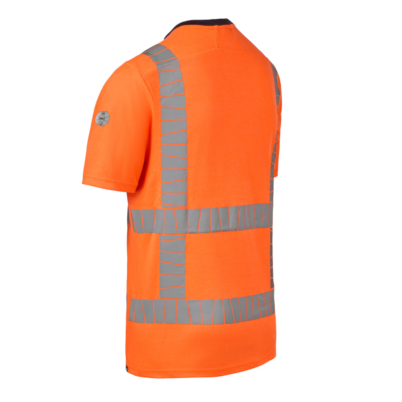 Havep T-shirt korte mouwen RWS+ 10082 fluo oranje/charcoal
