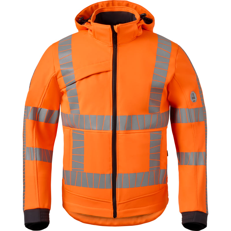 Havep Softshell jacket RWS+ 50481 fluo oranje/charcoal