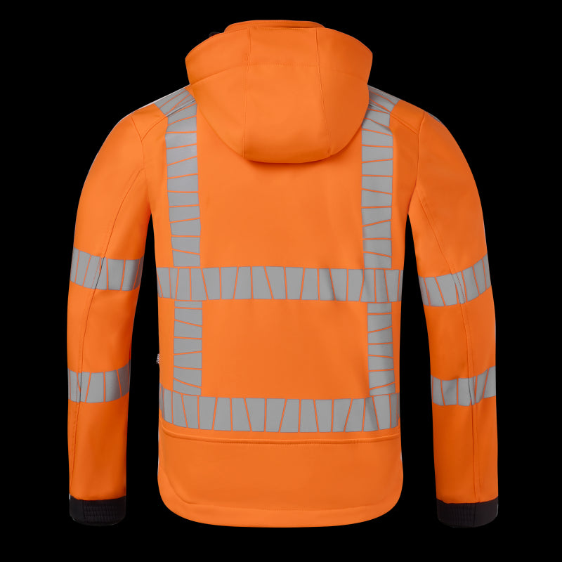 Havep Softshell jacket RWS+ 50481 fluo oranje/charcoal