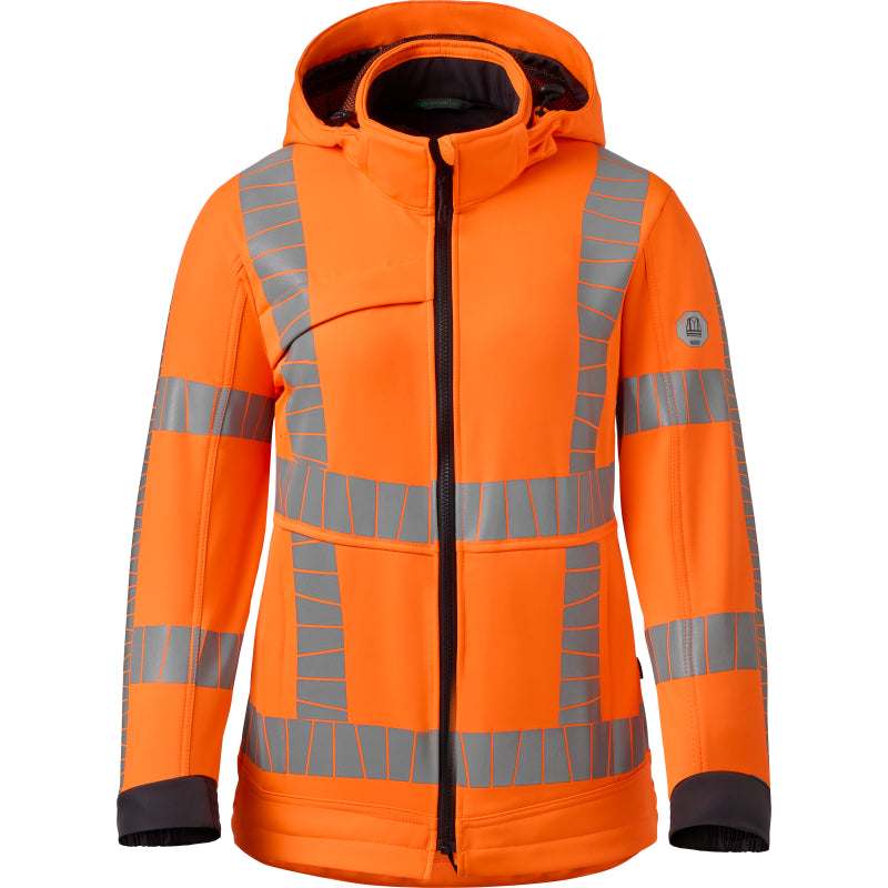 Havep Softshell jacket dames RWS+ 50482 fluo oranje/charcoal