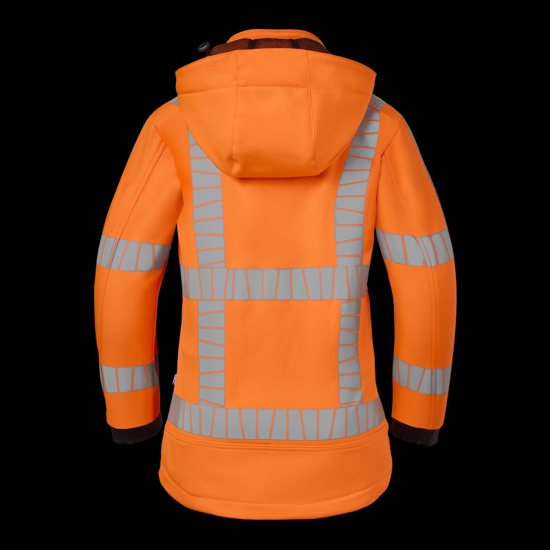 Havep Softshell jacket dames RWS+ 50482 fluo oranje/charcoal