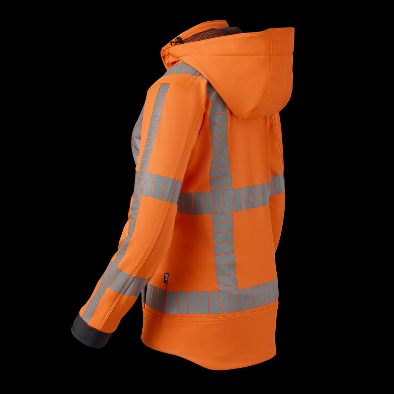 Havep Softshell jacket dames RWS+ 50482 fluo oranje/charcoal