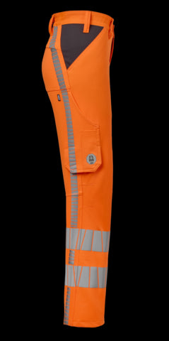 Havep Broek dames RWS+ 80627 fluo oranje/charcoal