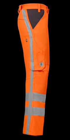 Havep Broek kniezakken RWS+ 80638 fluo oranje/charcoal