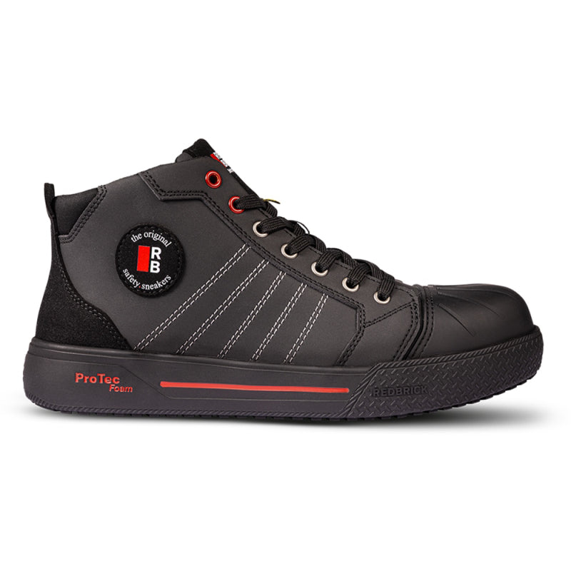 Redbrick Champ High Sneaker S3S (SEPTEMBERAANBIEDING) Zwart