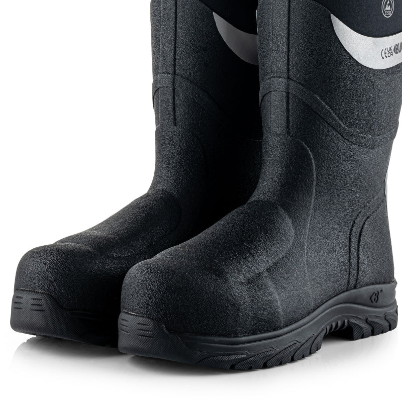 BuckBootz Laars BBZ9000 S5S Zwart Zwart