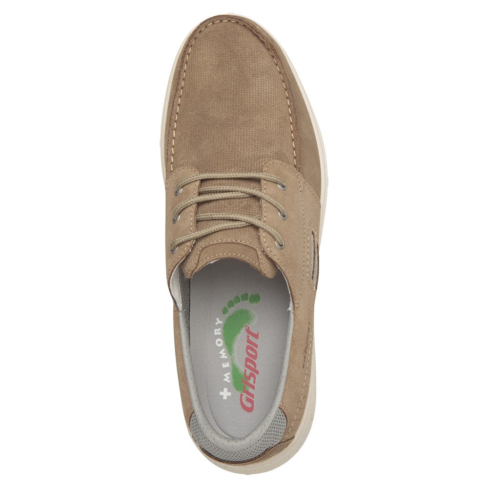 Grisport 44601 Taupe Bootschoen Laag Veter Taupe