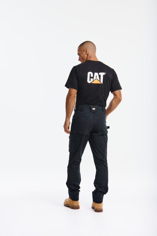 CAT Nexus Knee Pocket Stretch Trouser 1080051 Zwart 10158