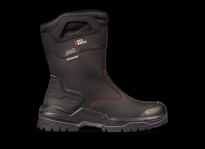 Redbrick Boot Gevoerd S7S Zwart 32337 (Vernieuwd) (OKTOBERAANBIEDING) Zwart