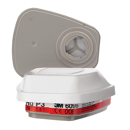 3M 6096 Kombinationsfilter HgP3, 2er-Pack