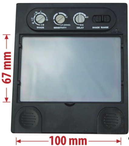 Delta Plus Helm voor Elektrisch Booglassen MIG-MAG TIG-DIN 5-13
