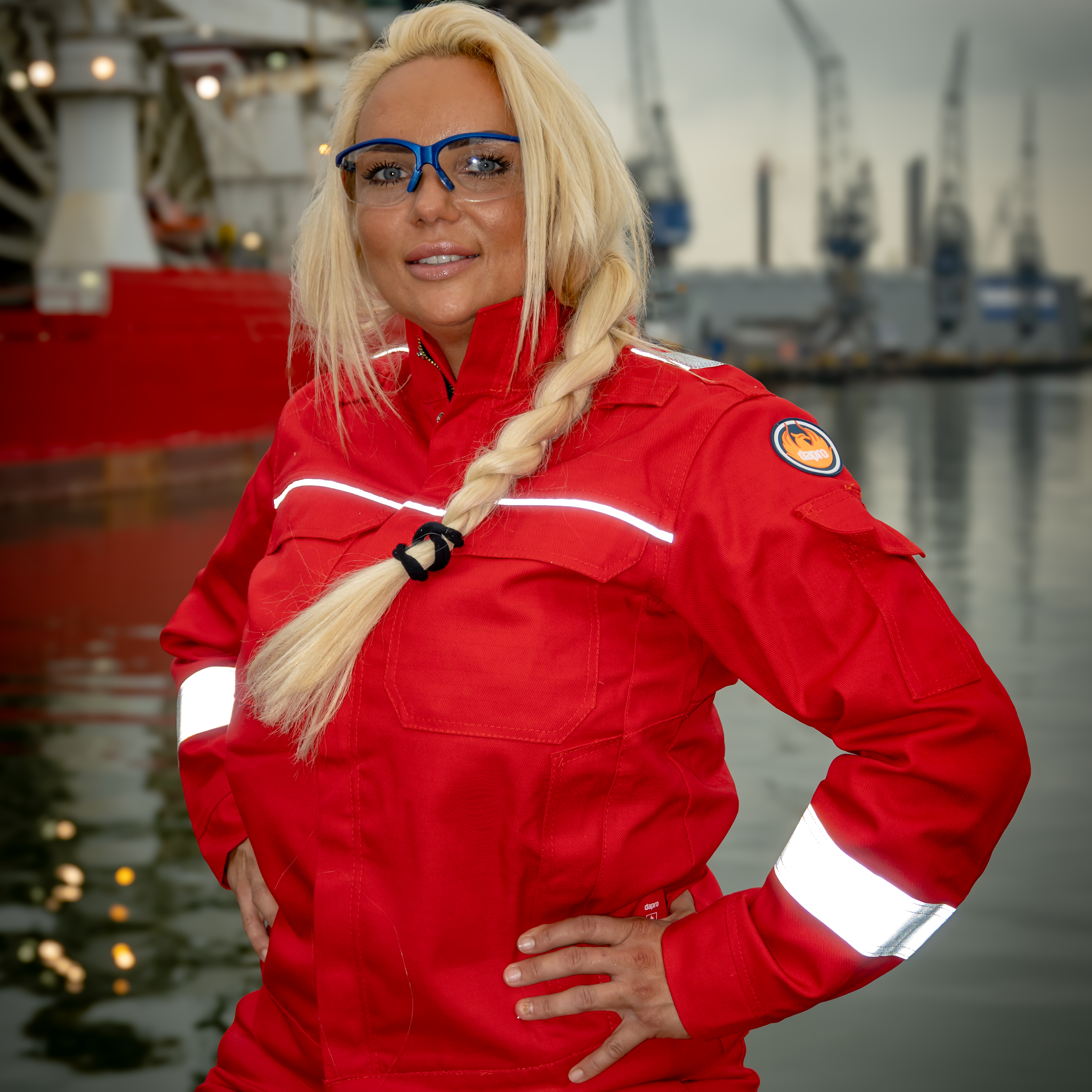 Dapro Diamond Reflective Jacke Feuerhemmende Arbeitsjacke