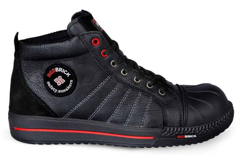 Redbrick Onyx Sneaker Hoog S3 + KN (DECEMBERAANBIEDING!) Zwart