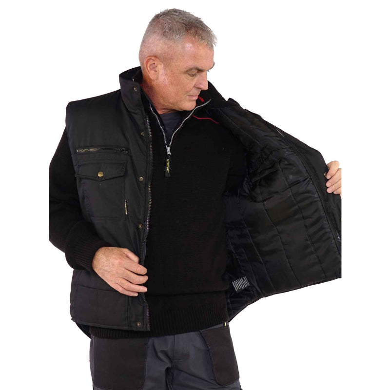 Storvik Bodywarmer Pocket art. 6420 Zwart
