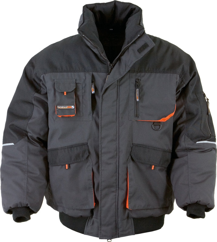 Terrax Pilot Werkjas 4629 6310 Grijs/Zwart