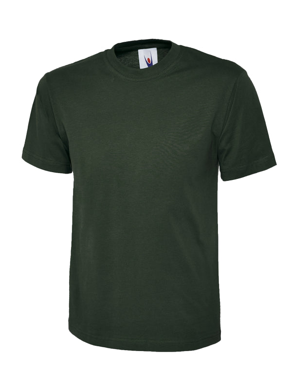 Uneek Classic T-Shirt UC301 Flessengroen