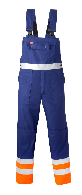 Havep High Visibility Amerikaanse Overall 2414 Marineblauw/Fluo oranje C7A