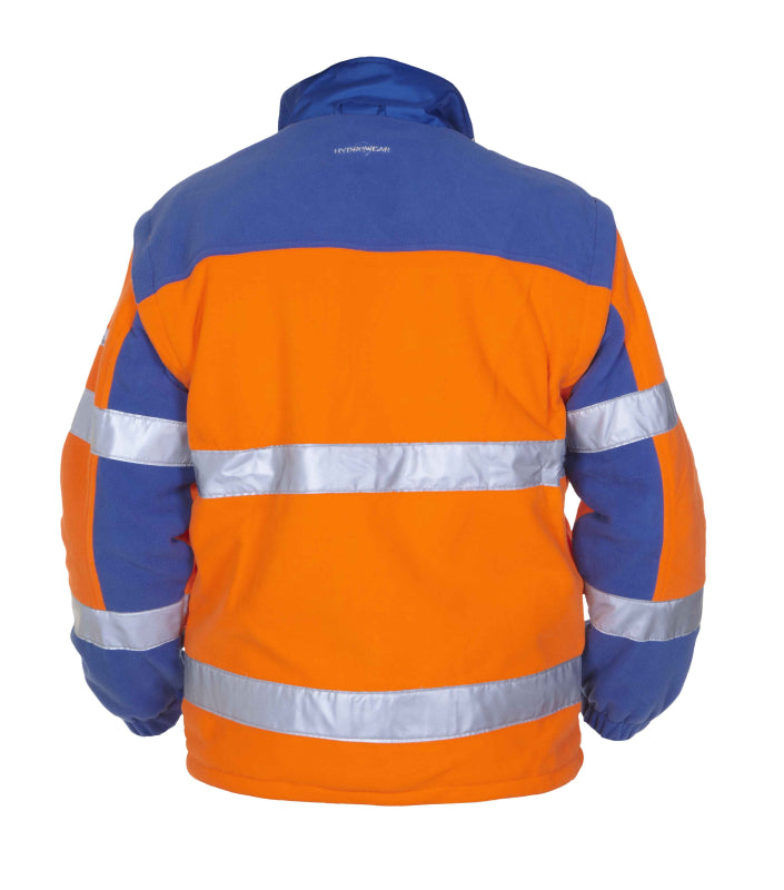 Hydrowear Simply No Sweat Hi-Vis Fleece Fulda Fluo Oranje/Blauw 04026011